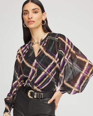 Blouse With Pintucks 6192O/5197